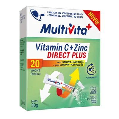 Direkt Vitamin C Zinc Multivita