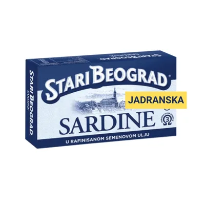 Sardina U Biljnom Ulju Retro Stari 100 g