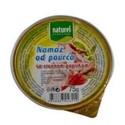 Pasteta Od Povrca Sa Paprikom Naturel 75 g