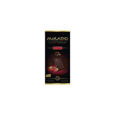 Cokolada Mikado Brusnica Tamna 72% 100 g