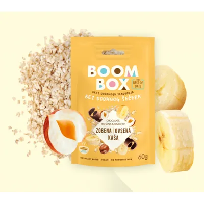Ovsena Kasa Cokolada Banana Boom Box 60 g