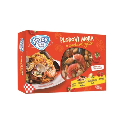 Smrznuti Morski Plodovi Frozy Paradajz Sos 500 g
