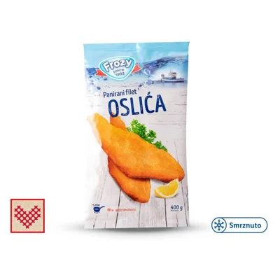 Oslic Filet Panirani K Frozy 400 g