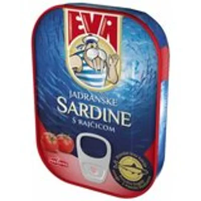Podravka Sardina Rajcica Jadran Eva 115 g