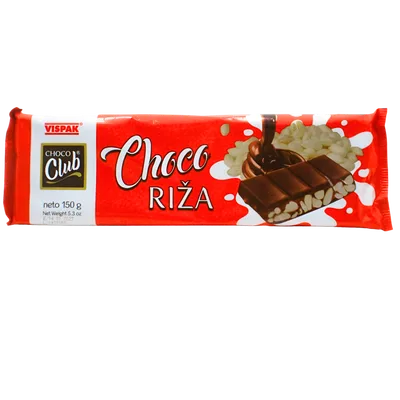 Cokolada Vispak Choco Club Sa Rizom 150 g