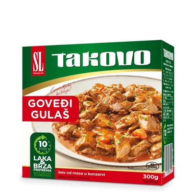 Gotovo Jelo Ovako Govedi Gulas 300 g