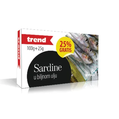 Sardina Trend U Biljnom Ulju 100 g