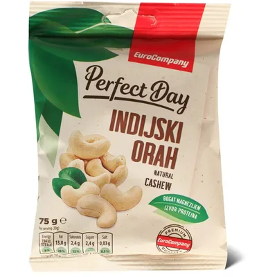Eurocompany Indijski Orah Sirovi 75 g