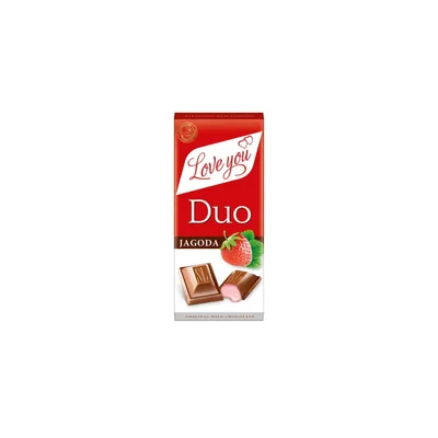 Čokolada Love You Duo Eurocr Sl 80 g