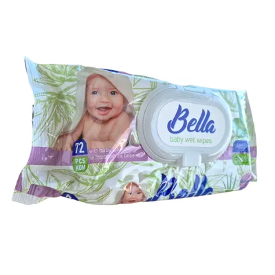 Vlažne Maramice Bella Aloe Vera 721 Sa Poklopcem