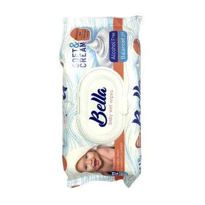 Vlažne Maramice Bella Soft Cream