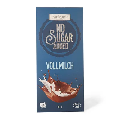 Čokolada Mlečna Sa Nugatom No Sugar Added Frankonia 100 g