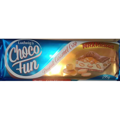 Cokolada Ludwigs Almond Caramel Crisp 300 g