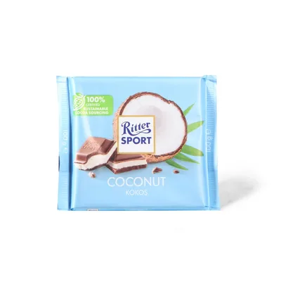 Čokolada Ml Kokos Krem Ritter 100 g