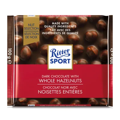 Cokolada Ritter Sport Dark Hazelnuts 100 g