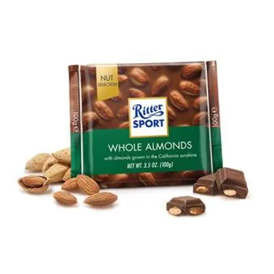 Cokolada Ritter Sport Almonds 100 g