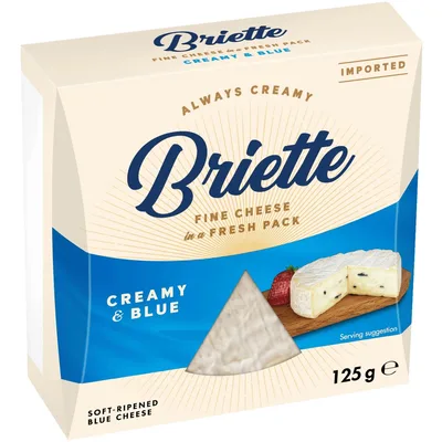 Sir Meki Briette Blue Sa Plavom Plesni 70mm 125 g