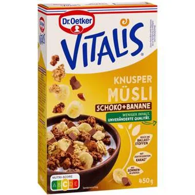 Musli Vitalis Kris Plus Čok Ban450g 450 g