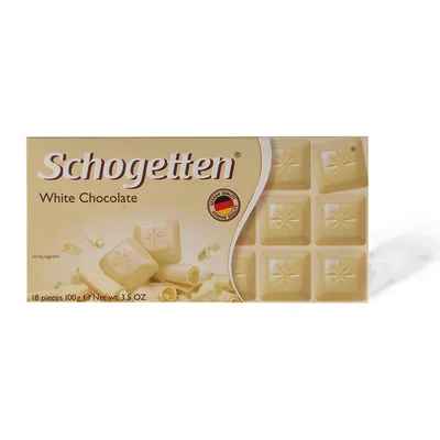 Cokolada Bela Schogetten 100 g