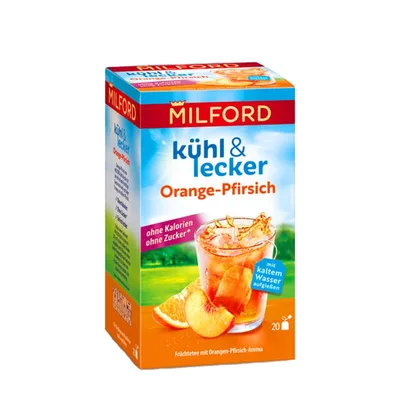 Čaj Ledeni Orange Peach Mil 50 g