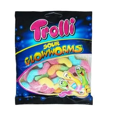 Bombon Gumena Trolli Glow Worms 100 g