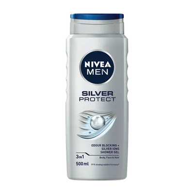 Nivea Gel Tuš Silver Protect 500 ml