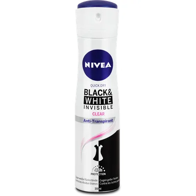 Nivea Dezodorans Blackwhite Invisibleclear 82237 B 150 ml
