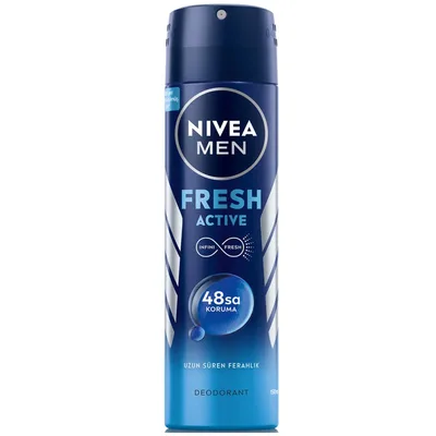 Nivea Dezodorans Fresh Active Men 81600 B 150 ml