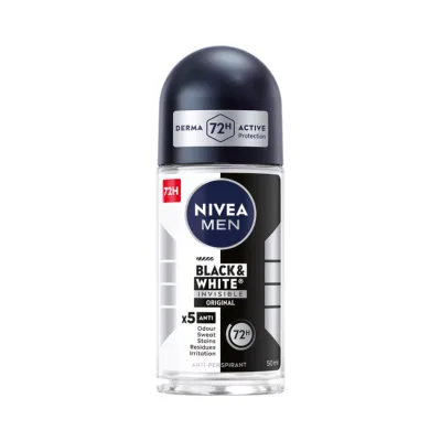 Nivea Black&white Power Roll-On 50 ml