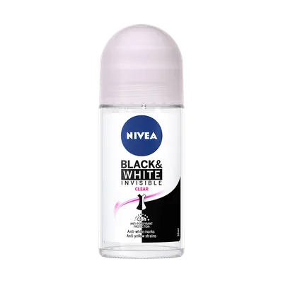 Nivea Dezodorans Rollon Clear Blackwhite 50 ml