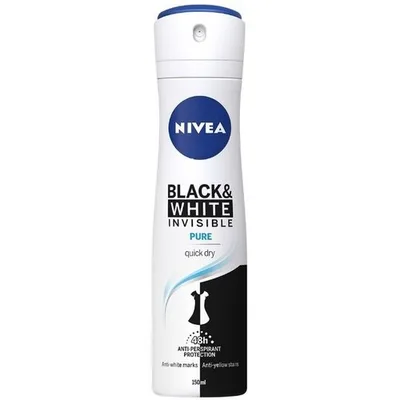 Nivea Dezodorans Blackwhite Purefresh 82230 F21 B 150 ml