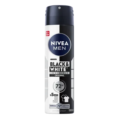 Nivea Deo Black&white Invisible Original Men 150 ml