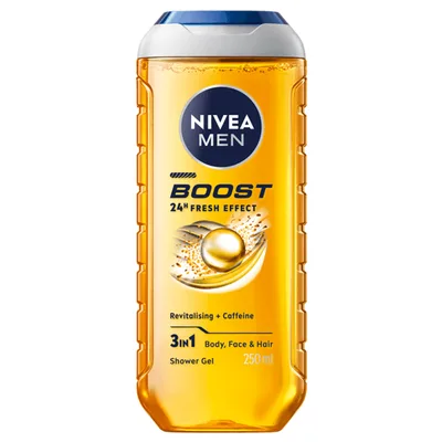 Nivea Kupka Boost Muski 250 ml