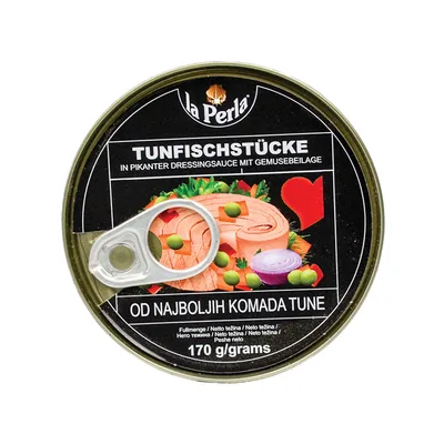 Perla Tuna Komadi U Povrću La 170 g