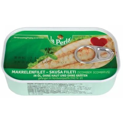 Perla Skusa Fileti U Biljnom Ulju La 115 g