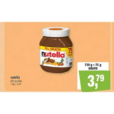 Nutella Krem (750 75) 825 g