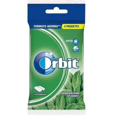 Žv Guma Orbit Spearmint 56 g