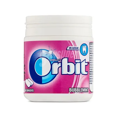 Orbit Bubblemint Bottle 84 g