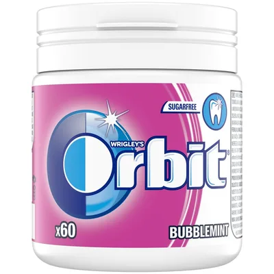 Žv Guma Orbit Bubble Bott Wrigl 84 g
