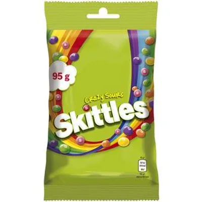 Bombone Skittles Sours Chewy Candy Wrigley 95 g
