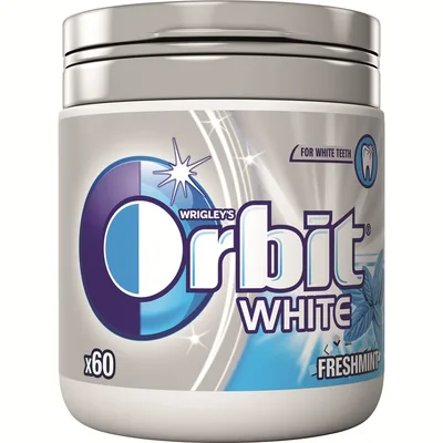 Zvaka Orbit White Fresh Mint Bottle 84 g