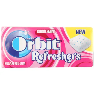 Zvake Orbit Refreshers Bubblemint Wrigley 16 g
