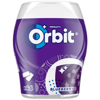Orbit Blueberry Bottle 46p 64 g