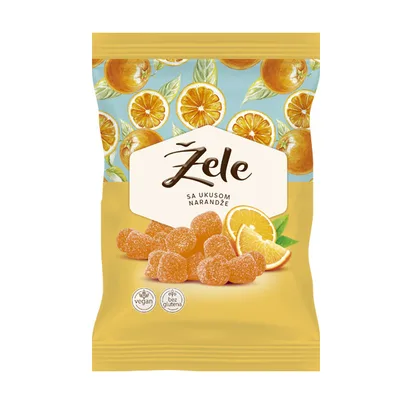 Cokoladne Zele Bombone Ananas 250 g