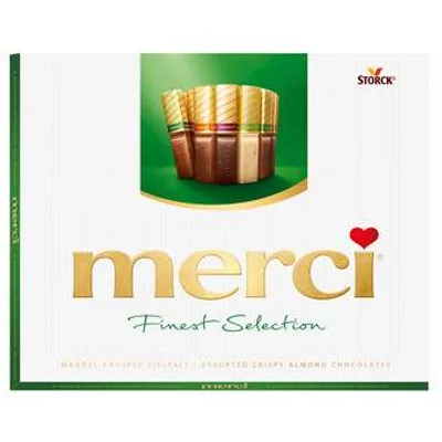 Bombonjera Merci Crispy 250 g
