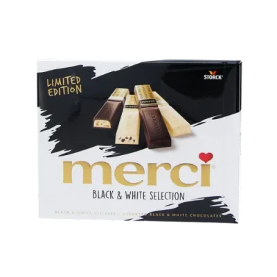 Praline Black&white Merci 240 g