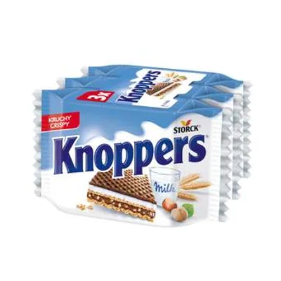 Vafl Knoppers Mleko Lešn Xxl 75 g