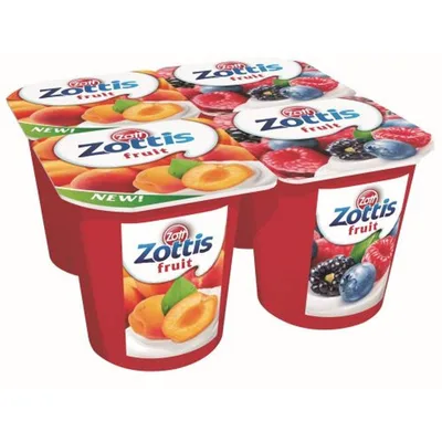 Zottis Fruit Voćni Jogurt Kajsija - Šumsko Voče 115 g