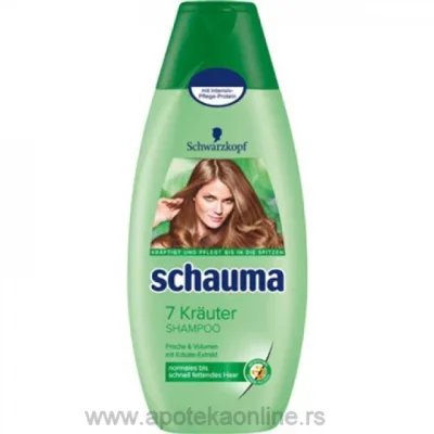 Šampon Schauma 7 Lekovitih Trava 400 ml