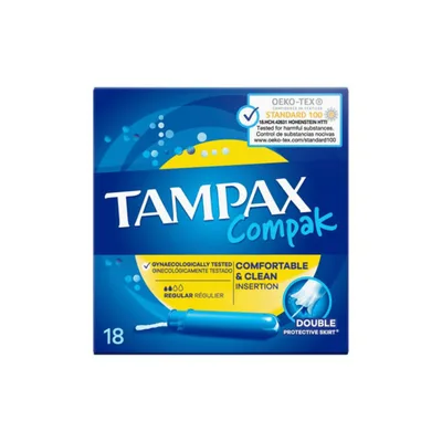 Tampon Tampax Compak Regular Lotus